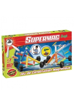 Klocki magnetyczne. SupermagMaxi koła 102