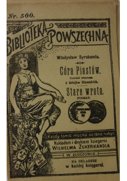 Góra Piastów/ Stare wrota, 1923r.