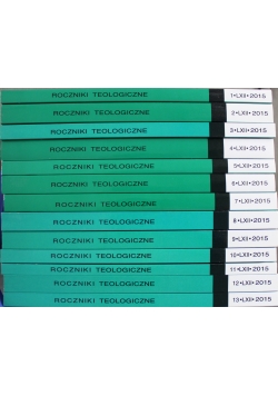 Roczniki teologiczne 13 tomów