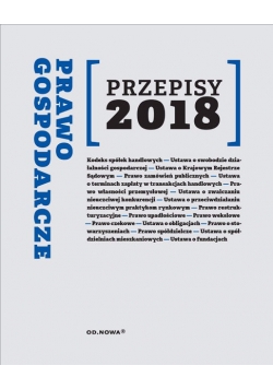 Prawo gospodarcze Przepisy 2018