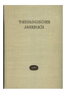 Theologisches Jahrbuch 1967