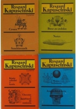 Kapuściński, Zestaw 4 książek