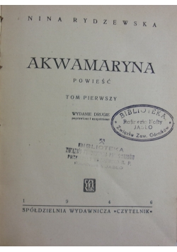 Akwamaryna,1946r
