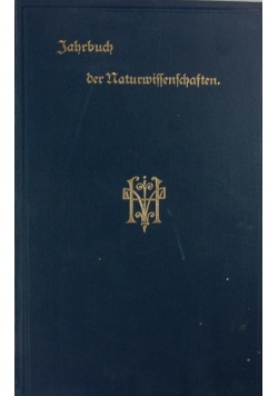 Jahrbuch der Raturwissenschatten, 1900-1901r. - 1901r.