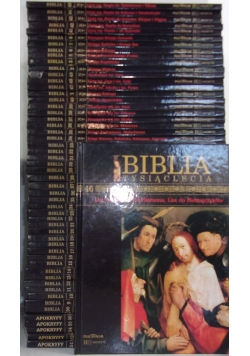 Biblia Tysiąclecia 49 książek + Apokryfy 5 książek