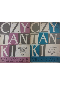 Czytanki muzyczne na fortepian, zeszyt 3 i 4