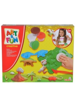 Art & Fun Masa plastyczna - Dinozaury