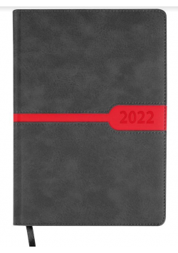 Kalendarz książkowy 2022 A5 czarny EASY