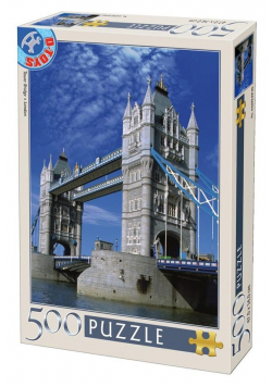 Puzzle 500 Wielka Brytania, Tower Bridge