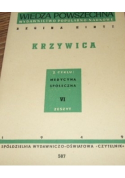 Krzywica -Medycyna społeczna ,1949r.