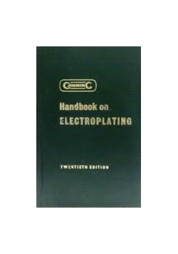 Handbook on electroplating