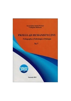 Przegląd humanistyczny, Nr. 7