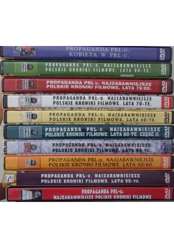 Propaganda PRL-u. Najzabawniejsze Polskie Kroniki Filmowe, DVD, 10 części