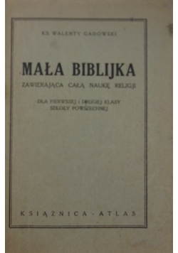 Mała Bibiljka, 1929r.