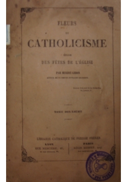 Fleurs du Catholicisme, 1861 r.