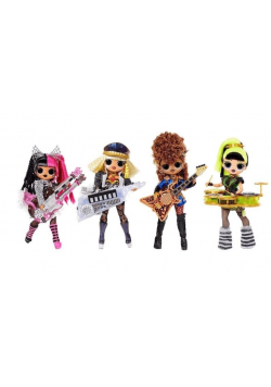LOL Surprise OMG Remix Rock Asst (4szt)