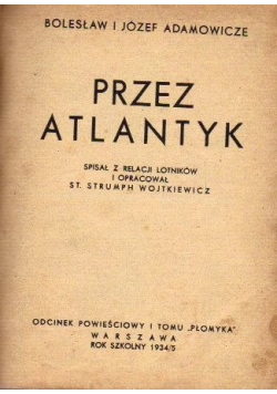 Przez Atlantyk, 1935 r.