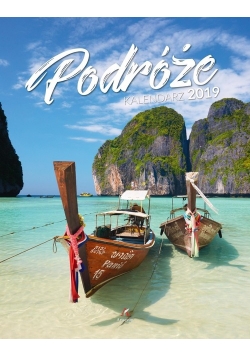 Kalendarz Wieloplanszowy Podróże 2019