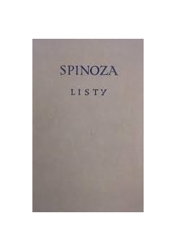 Spinoza  - Listy