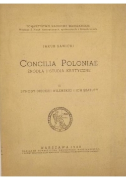 Concilia Poloniae. Tom 3, 1949 r.