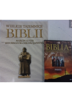 Wielkie Tajemnice Biblii Marcin Luter reformator chrześcijaństwa  tom 32+ DVD