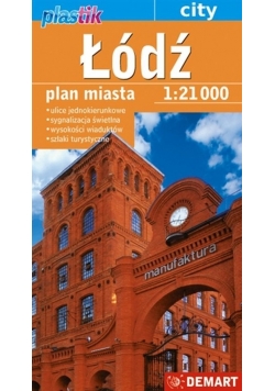 Łódź plan miasta 1:21 000