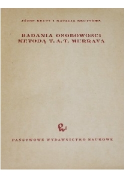 Badania osobowości metodą T.A.T. Murraya