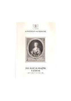 XXIII aukcja książek i grafiki