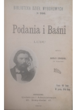 Podania i Baśni ludu, 1902 r.