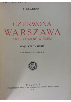 Czerwona Warszawa przed ćwierć wiekiem, 1925 r.