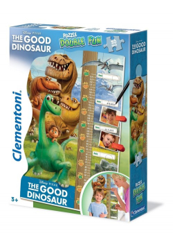 Puzzle Double Fun Miarka do wzrostu The Good Dinosaur  30
