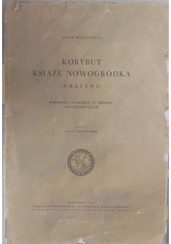 Korybut Książę Nowogródka 1950 r.