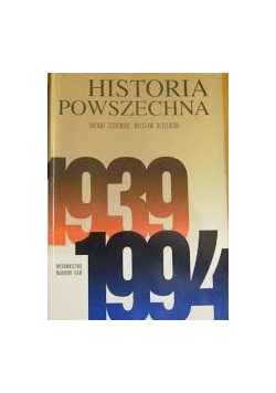 Historia powszechna 1939 1994