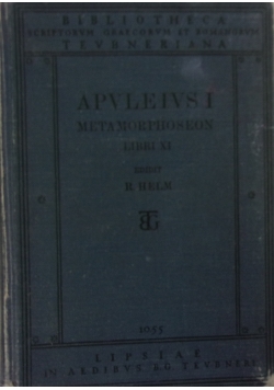 Apulei Platonici Madaurensis Metamorphoseon Libri XI, 1913 r.