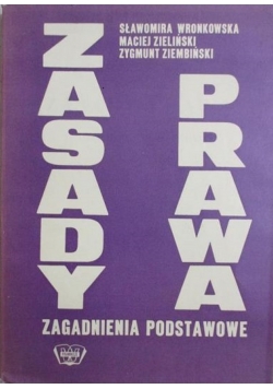 Zasady Prawa zagadnienia podstawowe