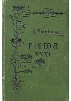 Pisma Sienkiewicza tom XXXI 1901 r.