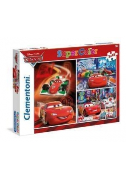 Puzzle 3 x 48 Superkolor Auta 3