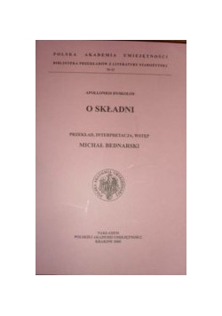 O Składni