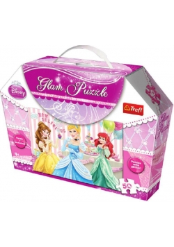 Glam Puzzle - Księżniczki TREFL