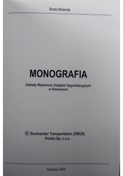 80 lat ZWUS Monografia