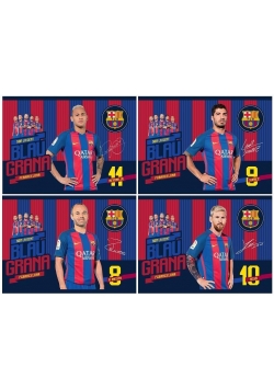Blok rysunkowy A4/20K FC Barca Fan 5 (10szt) ASTRA