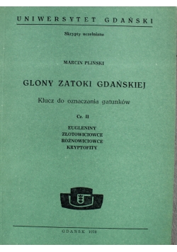 Glony Zatoki Gdańskiej  Klucz do Oznzaczania Gatunków cz 2