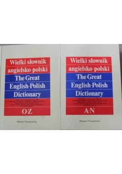 Wielki słownik angielski polski 2 tomy