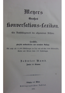 Meners konversations Lexikon, 1905 r.