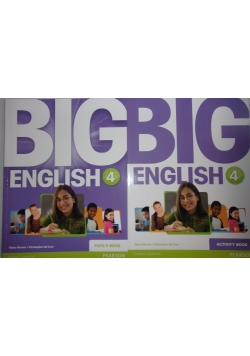 Big English 4, zestaw 2 książek