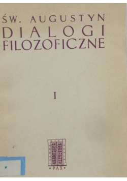 Dialogi filozoficzne I