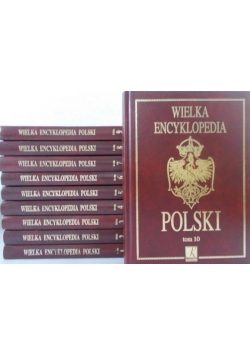 Wielka Encyklopedia Polski ,zestaw 10 książek