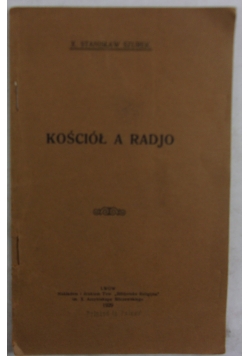 Kościół a radjo, 1929r.