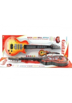 Gitara ze światłem i muzyką