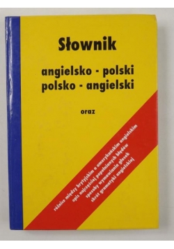 Słownik angielsko-polski polsko-angielski